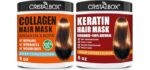 Cristalbox Organic - Dual Collagen & Keratin Repair Hair Masks