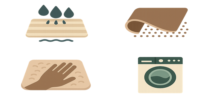 Best Bathroom Rug Features