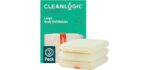 Cleanlogic Organic - Organic Cotton Body Scrubber for Smooth Skin