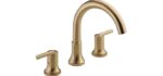 Delta T2759-CZ - Modern Roman Tub Faucet Trim Kit
