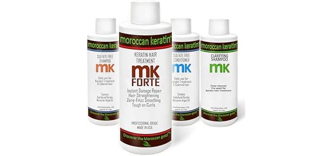 Moroccan Keratin Chocolate - Chocolate Keratin Treatment for Long-Lasting Smooth Hair