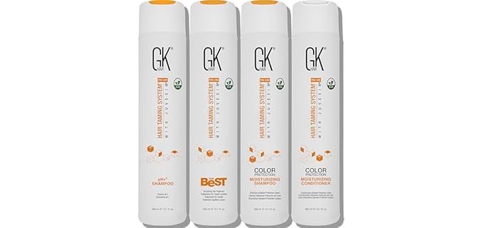 GK Hair Taming System - Professional Keratin Treatment for Silky Hair