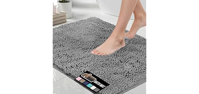 Gorilla Grip US Designed - Soft, Absorbent, and Quick-Dry Bath Rug