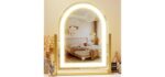 Gvnkvn Arched - Arched Vanity Mirror with Smart Touch