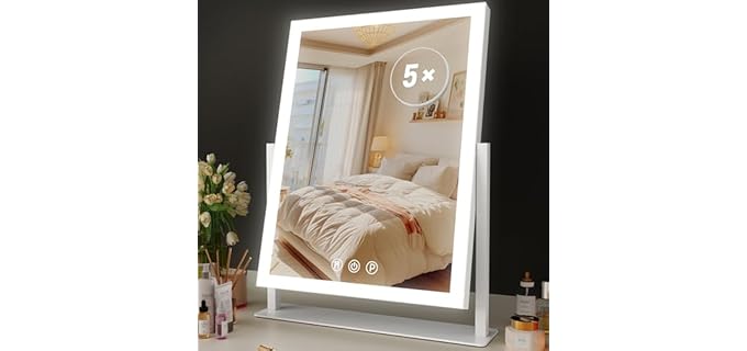 Gvnkvn Hollywood - Hollywood Vanity Mirror with Smart Lighting