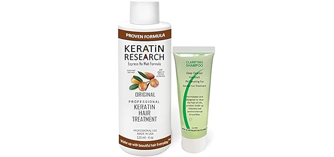 Keratin Research Complex Blowout - Long-Lasting Brazilian Keratin Straightening Treatment