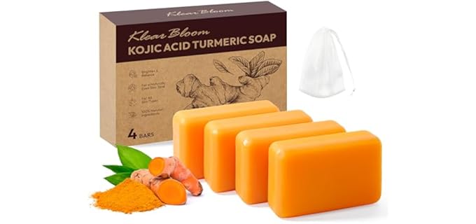 KlearBloom  - Brightening Turmeric Soap for Clear Smooth Skin