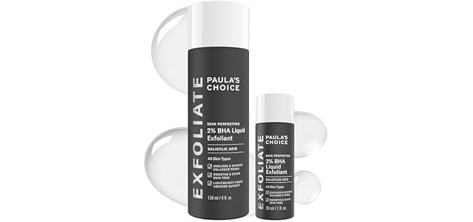  Paula's Choice Skin Perfecting - 2% BHA Liquid Exfoliant for Clear, Smooth Skin
