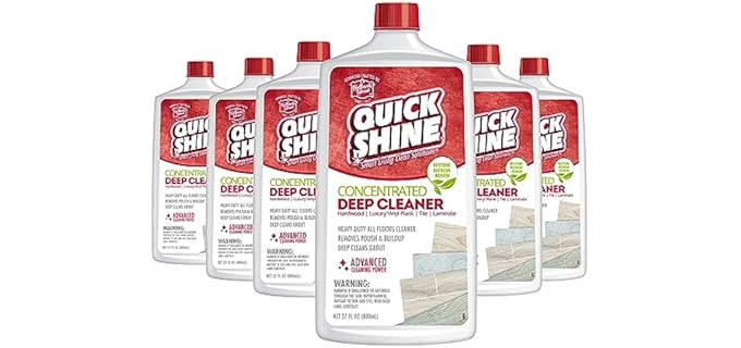 Quick Shine Concentrated - Removes Wax Build-Up & Cleans Floors Deeply
