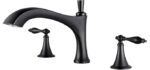 Sitges Antique-Inspired - Antique-Inspired Matte Black Brass Tub Faucet