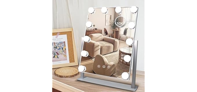 Slimoon Hollywood - Hollywood Vanity Mirror with LED Lights