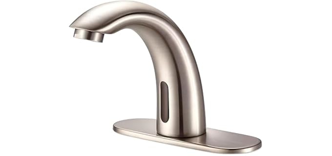 Yodel Faucet Battery - Battery Powered Touchless Bathroom Faucet