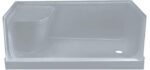 Swiss Madison Well Made - Single Threshold Shower Base with Seat