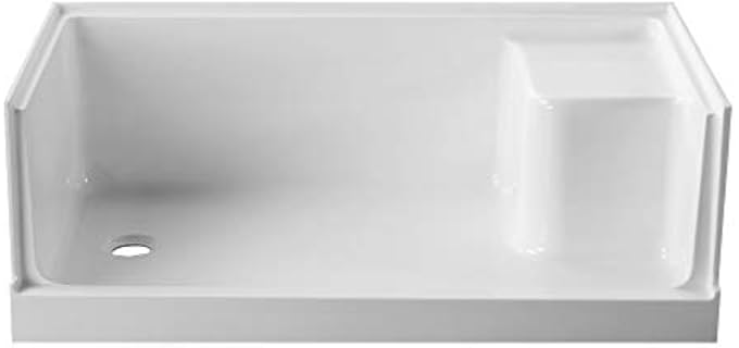 Kingston Brass Grenada - Shower Base with Seat