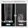 High Pressure Shower Head with Handheld - Modern Square Handheld Shower Heads - 6 Settings Detachable shower head with hose, Change Settings Much Easier Than the Twist Ones, Shower Accessories, Chrome