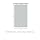 Hookless HBH49MYS01SL74 Illusion Shower Curtain With Snap In Liner Sheer Top White 71