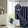 Hotel Style Waffle Weave Shower Curtain with Snap-In Waterproof Fabric Liner, Mesh Top Window, Water Resistant, Machine Washable, Hotel Bathroom Shower Curtain Set, 70 x 72 Inch