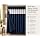 Hotel Style Waffle Weave Shower Curtain with Snap-In Waterproof Fabric Liner, Mesh Top Window, Water Resistant, Machine Washable, Hotel Bathroom Shower Curtain Set, 70 x 72 Inch