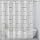 MONKEYZON Shower Curtain With Snap On Rings No Hooks | Modern Black & White Geometric Design | No Liner Needed | Fast And Easy Installation | Water Proof | Machine Washable.