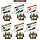 Trumiri Woody Incense Cones - Variety Pack - Total 60 Cone Incense (6 Scents x 10 Conos) - White Sage, Palo Santo, Dragons Blood, Sandalwood - Inscents-Cones Scented - Insense Cones - Incent Cone