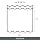 mDesign Waffle Knit Shower Curtain - Long Cotton Blend Bathroom Shower Curtain - Spa Quality, Luxury, Solid Color Cloth Shower Curtains for Bathroom - Hyde Collection, 72